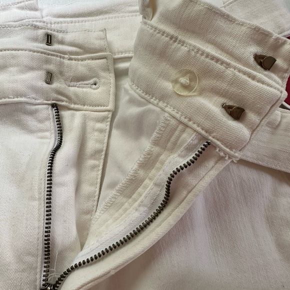 Express White Ankle Cropped Pants - Picture 8 of 12